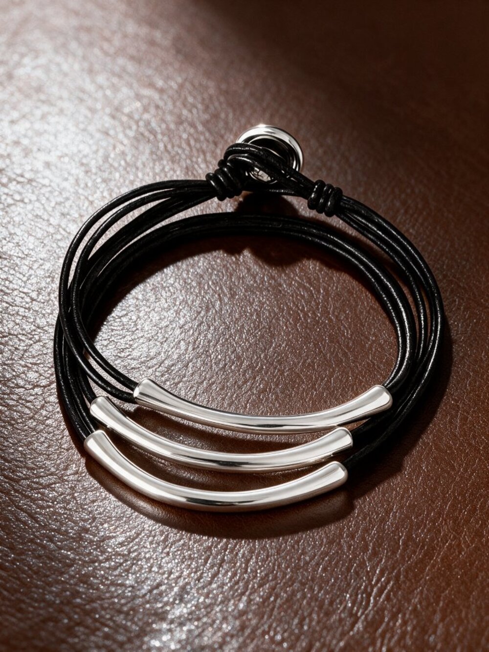 Leather Wrap Bracelet